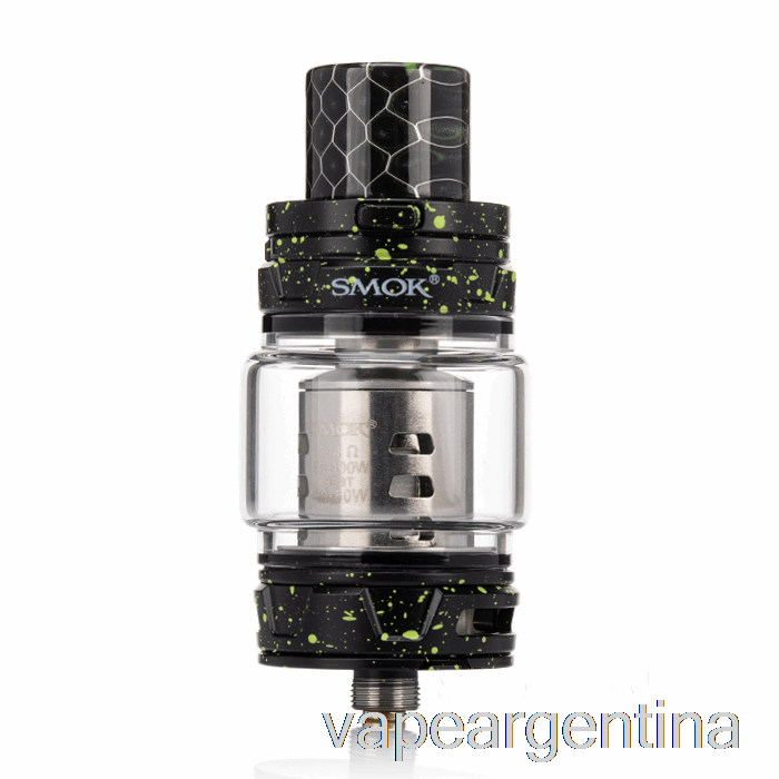 Smok Tfv12 Prince Tanque Sub-ohm Negro Con Spray Verde Vape Descartable